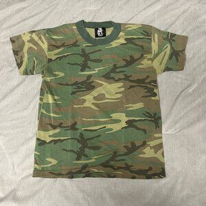 Vintage Jr. G.I. Camo T-Shirt, Size XS